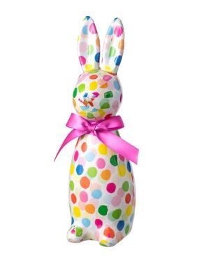 NWT Spring 2026 Papier Mache Confetti Bunny 12”